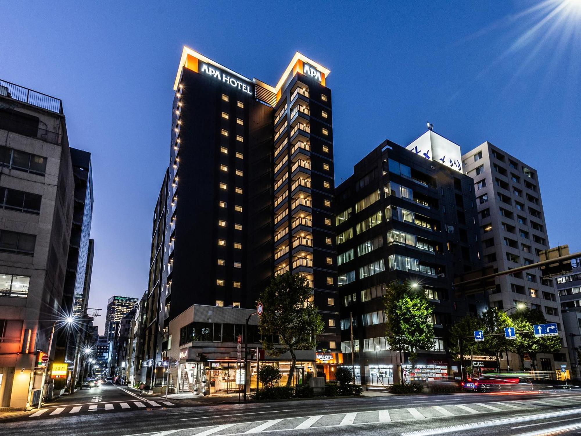 Apa Hotel Kayabacho Hachobori Ekimae Präfektur Tokio Exterior foto