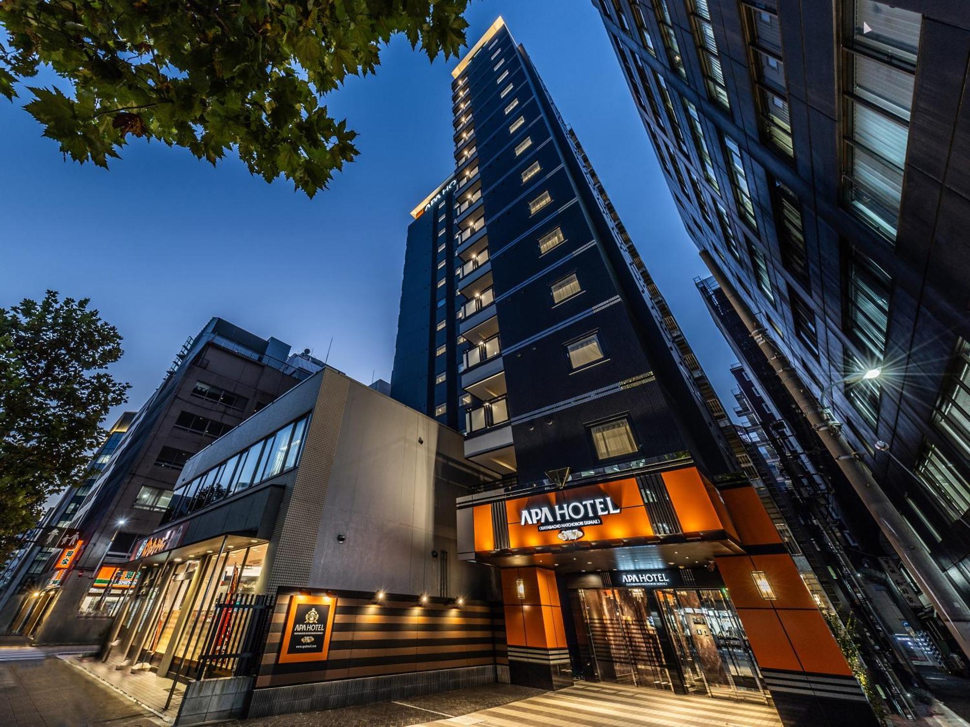 Apa Hotel Kayabacho Hachobori Ekimae Präfektur Tokio Exterior foto